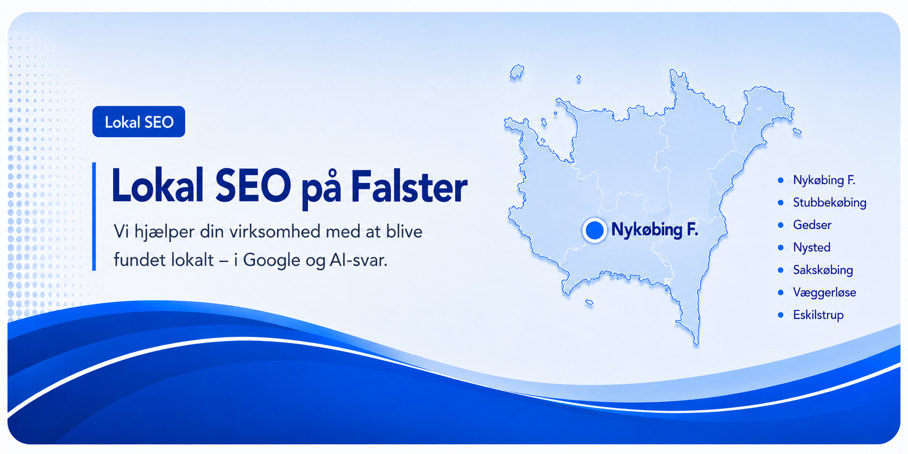 Lokal SEO på Falster – synlighed i Google og AI