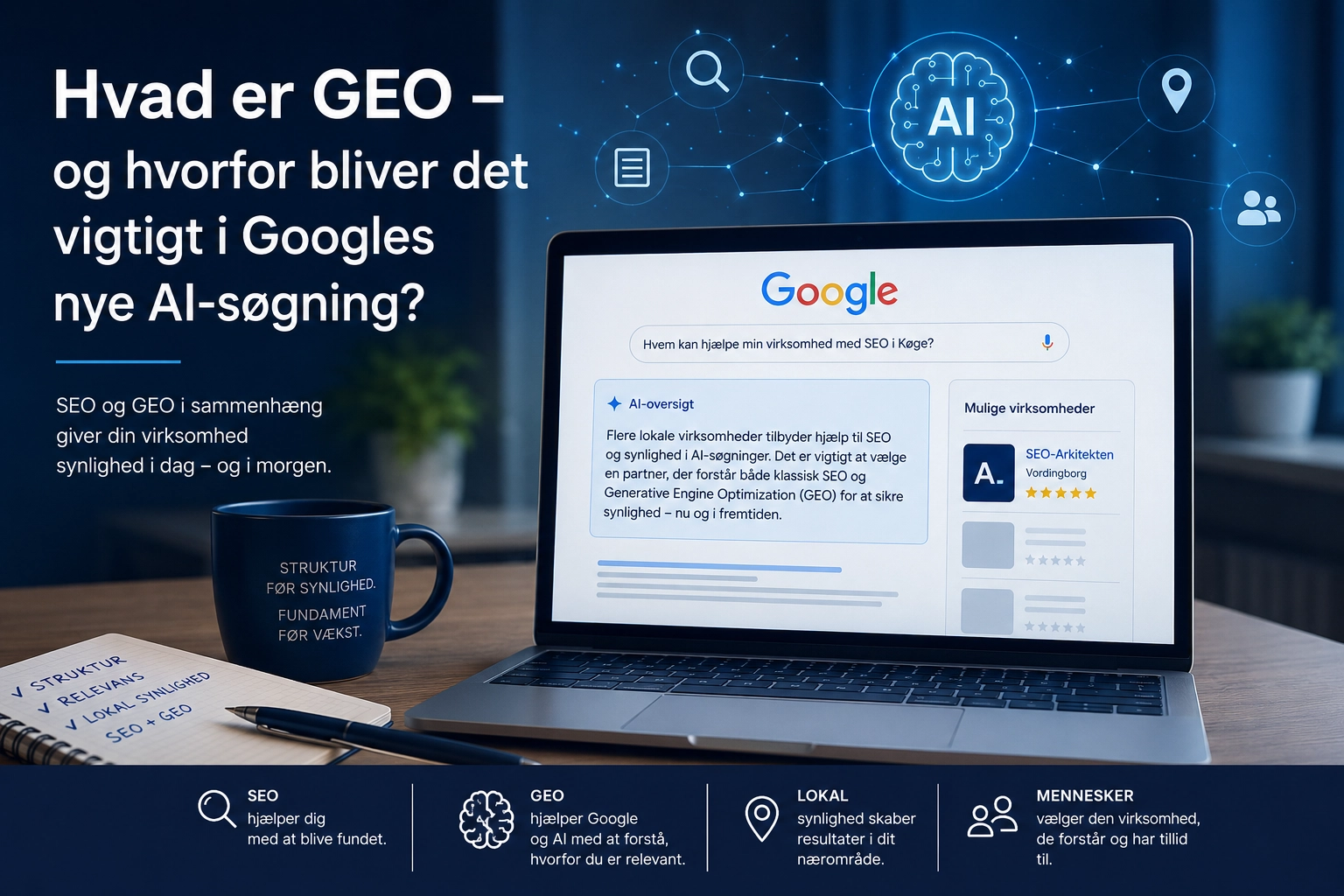 GEO, SEO og Googles nye AI-søgning
