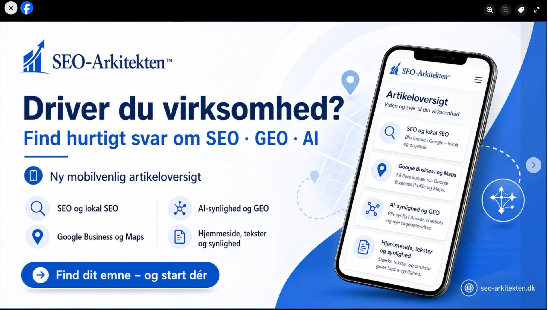 Google Business-profil – lokal synlighed og troværdighed for virksomheden